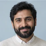 AI-generated illustrative avatar